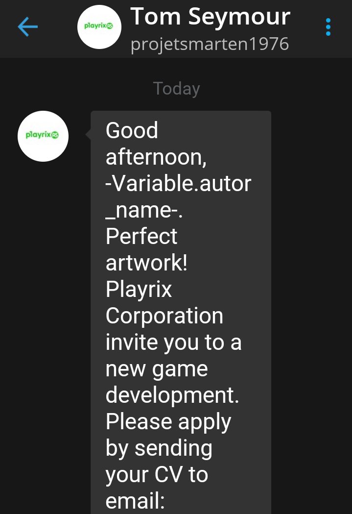 ChengduLittleA's tweet photo. Hi! -Variable.autor_name- sending messages on @ArtStationHQ please rework your script, also what is an autor https://t.co/r5DWjDYQpO