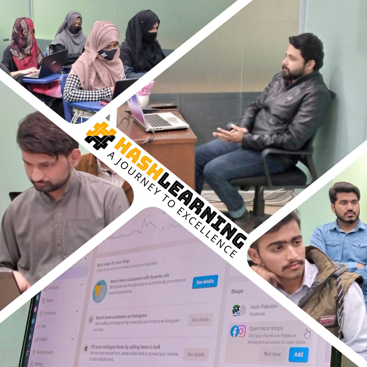 Hashlearning2's tweet photo. Some #Highlights of Digital Marketing Class Conducted by Sir Mohsin Fiaz at Hashlearning.
..
Website: https://t.co/EgRclHxEN3
WhatsApp: https://t.co/D2O3ihRxbp | 03030 813333
..
#hashlearning #learning #education #learn #motivation #study #students #knowledge #fun #training https://t.co/83nECilS4k