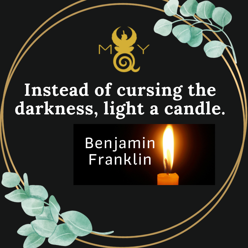 maat_inc's tweet photo. Instead of cursing the darkness, light a candle. - Benjamin Franklin. If you don’t, no one else will. #quoteoftheweek #mondaymotivation. Strive to be of #value to others and success will come. #providevaluefirst #maat #supportminoritybusinesses #smallbusiness https://t.co/9Lo9vUzEXM