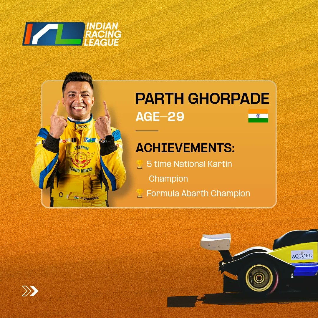 Irlofficial1's tweet photo. Often regarded as the fastest Indian racing driver of the current generation, @ParthGhorpade has really proved his mettle when it comes to his skill!

#GearUpIndia #IndianRacingLeague

#wolfracingcars #driverbio #wolfracing #hyderabadstreetcircuit #racingtrack #racingislife https://t.co/ZlFKC2XQut