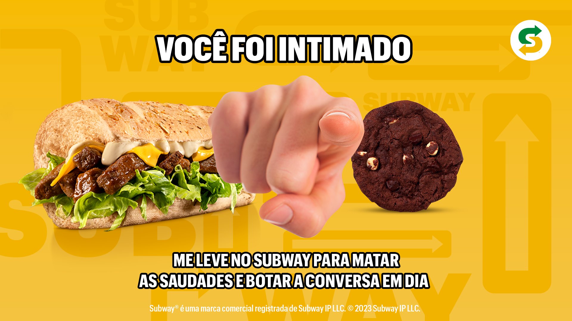 Subway Brasil - Compre um, leve outro. Simples e gostoso assim, só hoje no  SUBWAY®. Encontre a loja mais próxima e não perca essa chance. Mais  informações em bit.ly/2m9jEJ8.