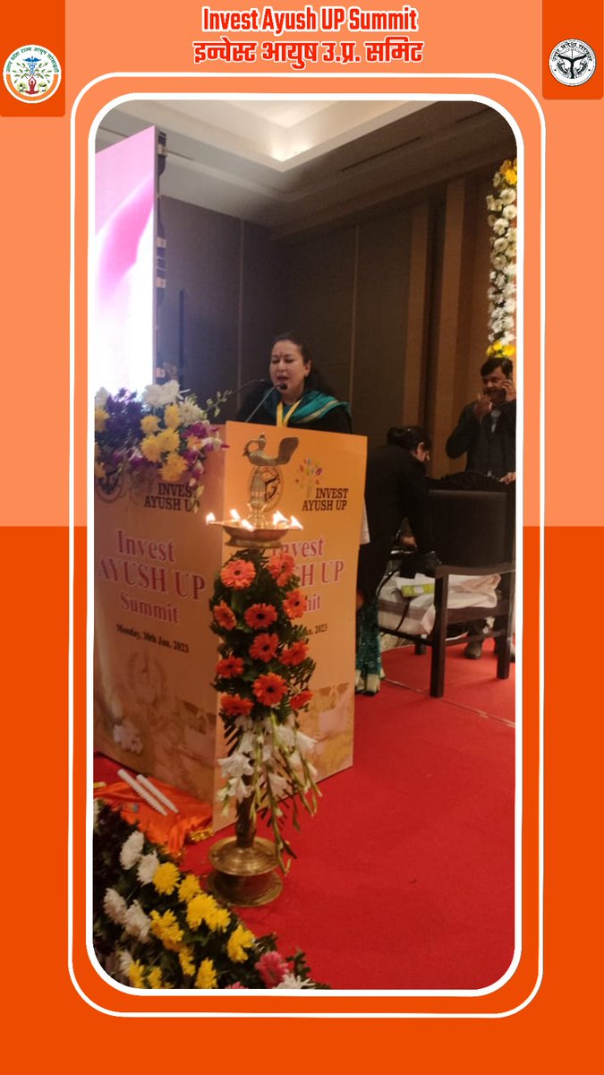 AyushMissionUP_'s tweet photo. Invest AYUSH UP Summit
#uttarpradesh #PMOIndia #GovernmentofIndia #ayush #YogaForHumanity #yogawellnesscenter
@PMOIndia
@myogiadityanath
@dayalugurubjp
@YogaatIYA https://t.co/nHuEVxAeVp