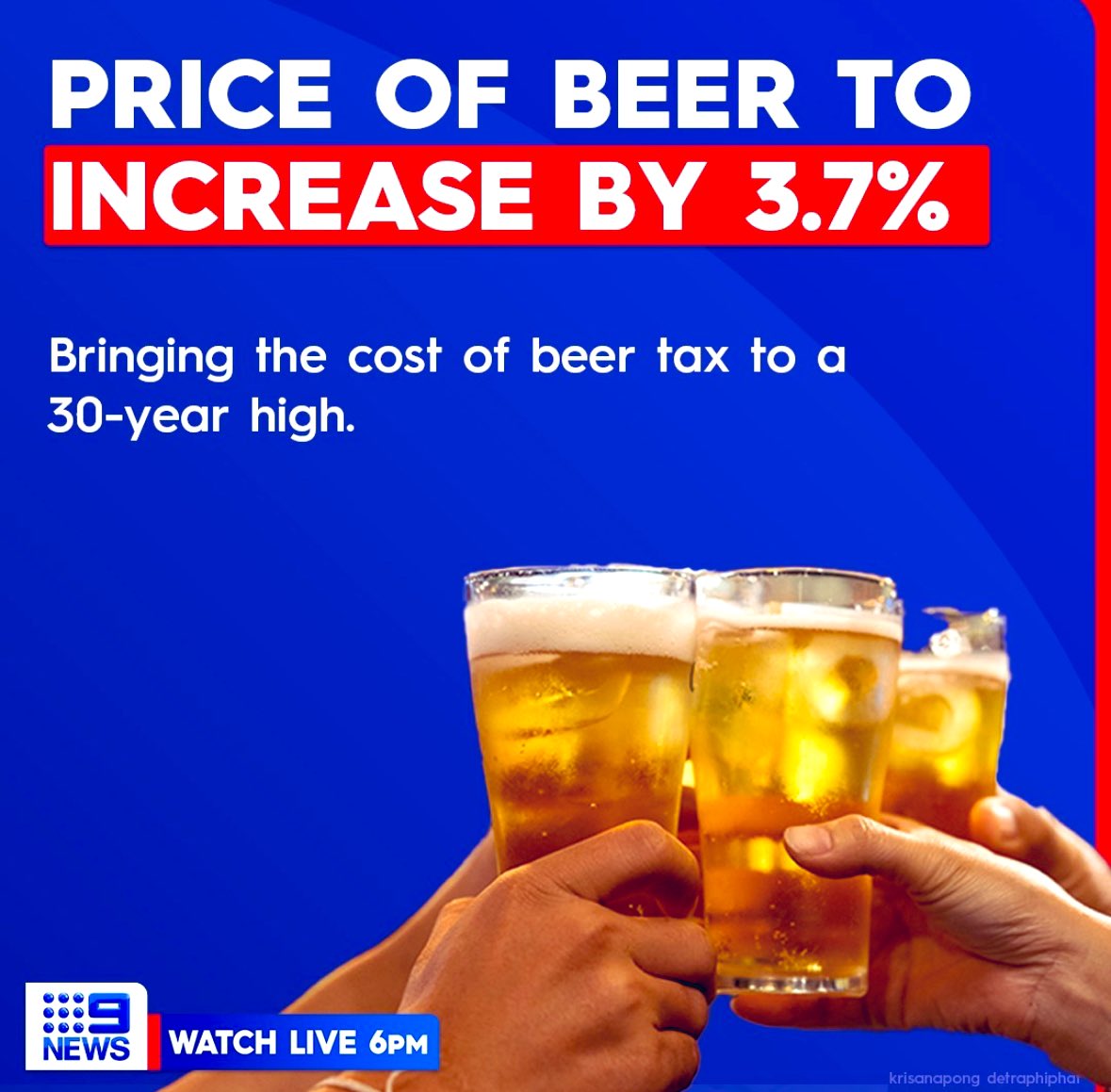 CryptoJimmybraz's tweet photo. Gn! what an outrage beer 🍻 prices 😂 #beer #beerdays #9News #news #sad https://t.co/RMuylAG1Qb