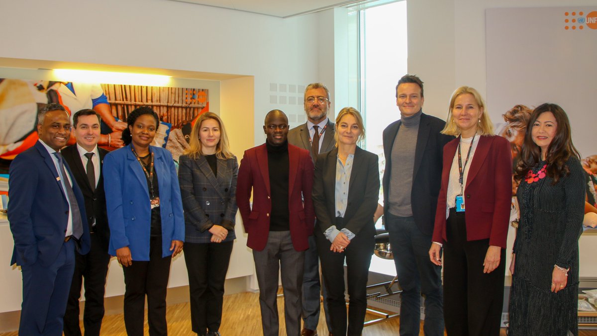 Together with @UNFPA_SCMU, we were pleased to host the Deputy Permanent Representative @MWegter of @Denmark_UN and Andreas Arenfeldt from @DanishMFA 🇩🇰 to discuss @UNFPA's responsive and resilient #supplychain system across development and humanitarian settings.
