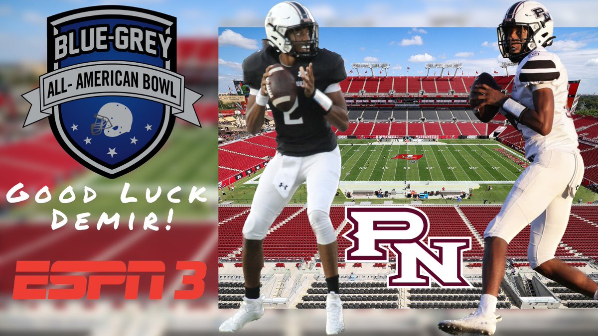 PNTigerFootball's tweet photo. Good Luck @AshiruDemir, who will be participating in the @BlueGreyFB Game today at 12pm on @espn! https://t.co/KQadqdM4aj