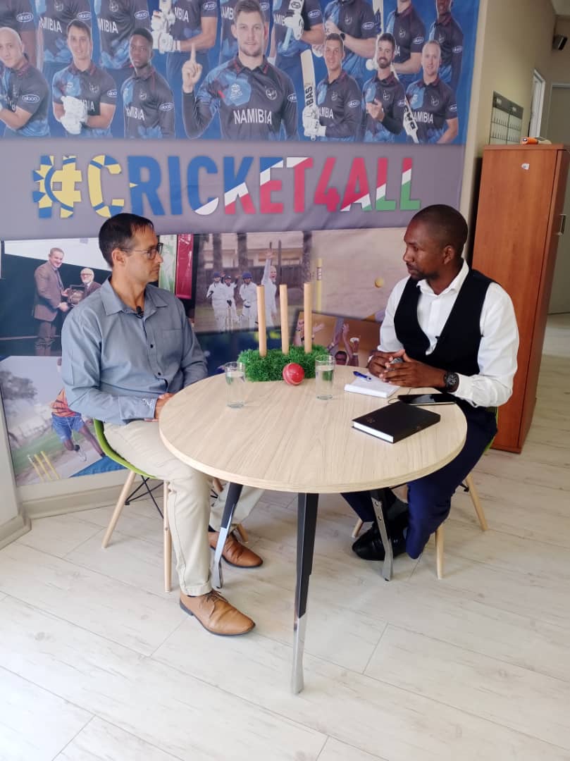 SportsTalkWeek1's tweet photo. Ready to get insights on the future of cricket in Namibia? Join us next week Monday as we sit down with Johan Muller, CEO of Cricket Namibia, on #SportsTalkWeekly 🏏🎙️ #CricketNamibia #InsiderPerspective https://t.co/39SrXUYSPF
