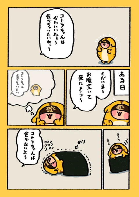 人間と暮らしてるコトラちゃん 