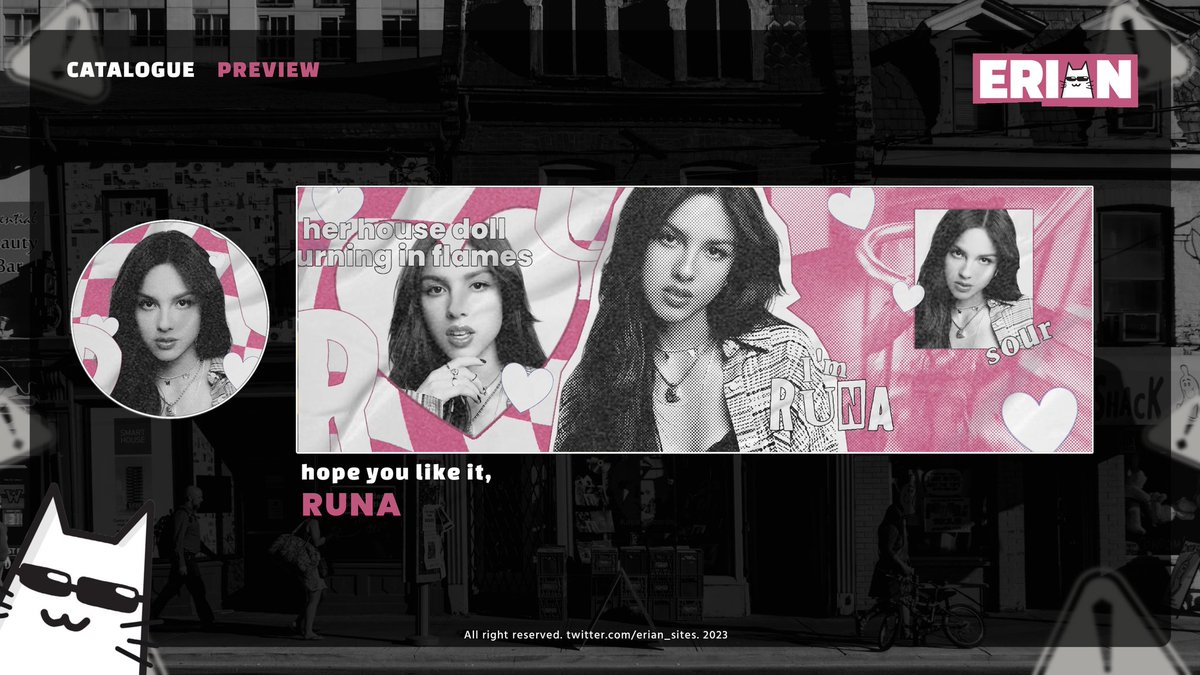 thank a bunch to you, @erian_sites! runa habis jajan di eri dan turns out hasilnya CAKEEEEP BANGET, naksir parah. hands up to the masterpiece, eri-nim! 💖