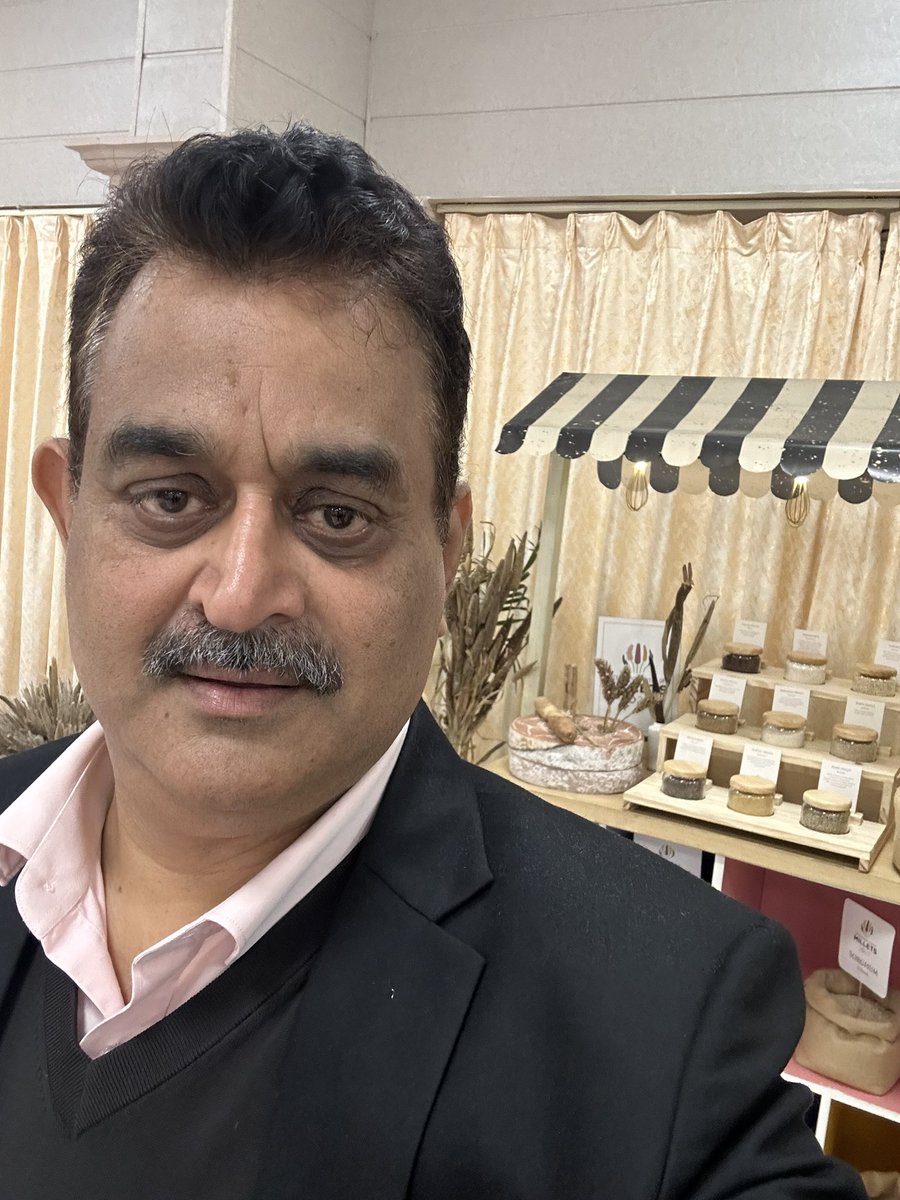 ShishirGoUP's tweet image. “Millet Bhoj” preparations underway.