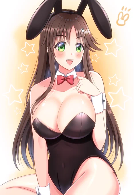 バニーガールな姫川友紀ちゃんの絵#姫川友紀 