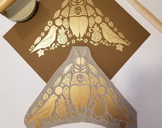 Akua printmaking for beginners with Jane Harris. Expand your creative skills with a workshop that will provide the information and experience necessary to take Open Studio Printmaking. Tuesday, Feb 28, 9:30-12:30 pm, Members $50, Nonmembers $70 loom.ly/k8Kf2aA