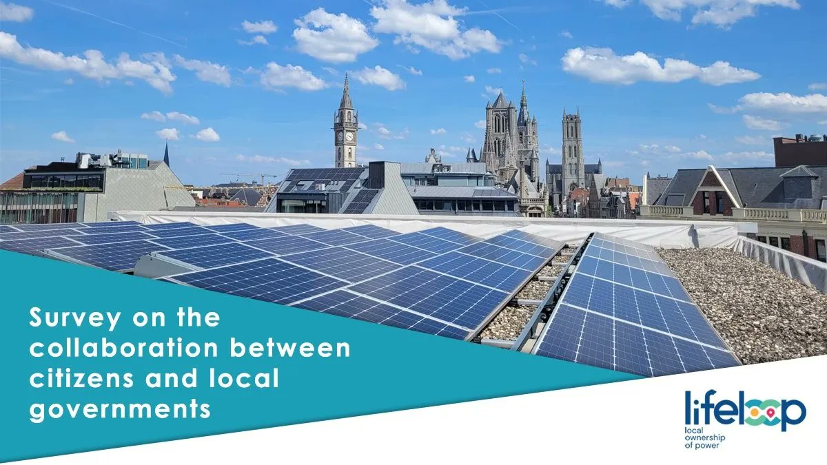 energycities's tweet photo. Are you a local government working on #CommunityEnergy? 🌞 We want to hear from YOU! 🫵 What barriers & opportunities exist for the development of #EnergyCommunities in your area? Take this short survey to let us know! ➡️ https://t.co/dvVbnl9EZA
#LifeLoop https://t.co/JDZnr0yxRC