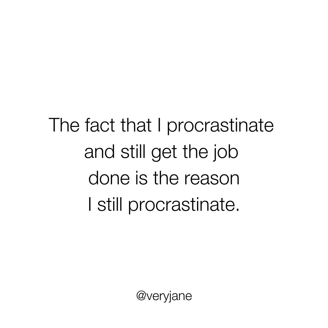 Hello, Monday let the procrastinating start! 😜