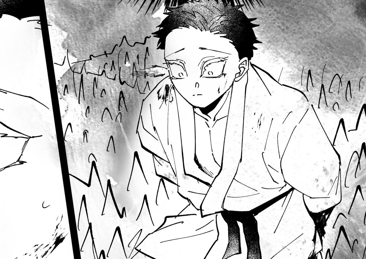 #狂熱座狛
こんな感じの暗い始まりの漫画を展示予定です。展示は15Pですけど全編描いたら…4、50ページくらいになるんではないかな… 