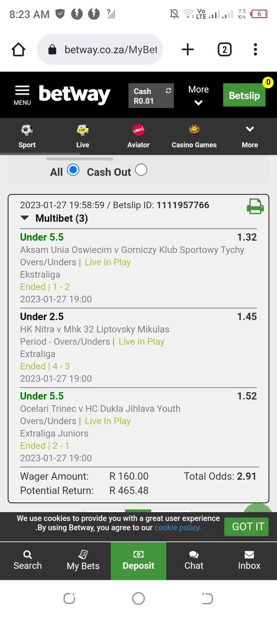 Jussymie's tweet photo. @Betway_za Its now 5-6 hours still no actioning. This is a Ticket done and resulted on the 27th and I wasted my money calling your help line and they lied me that within 24 hours the situation would have been resolved. I will time you https://t.co/ntdU64dTGU