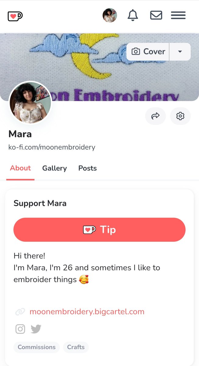 MoonEmbroidery_'s tweet photo. Recently I've also created a Ko-fi account, so if you can't buy from me, you could support me by making a small donation 🥰

I'll leave the link here and in my bio!
https://t.co/o0hJbYifNM https://t.co/IQoYp70gdx