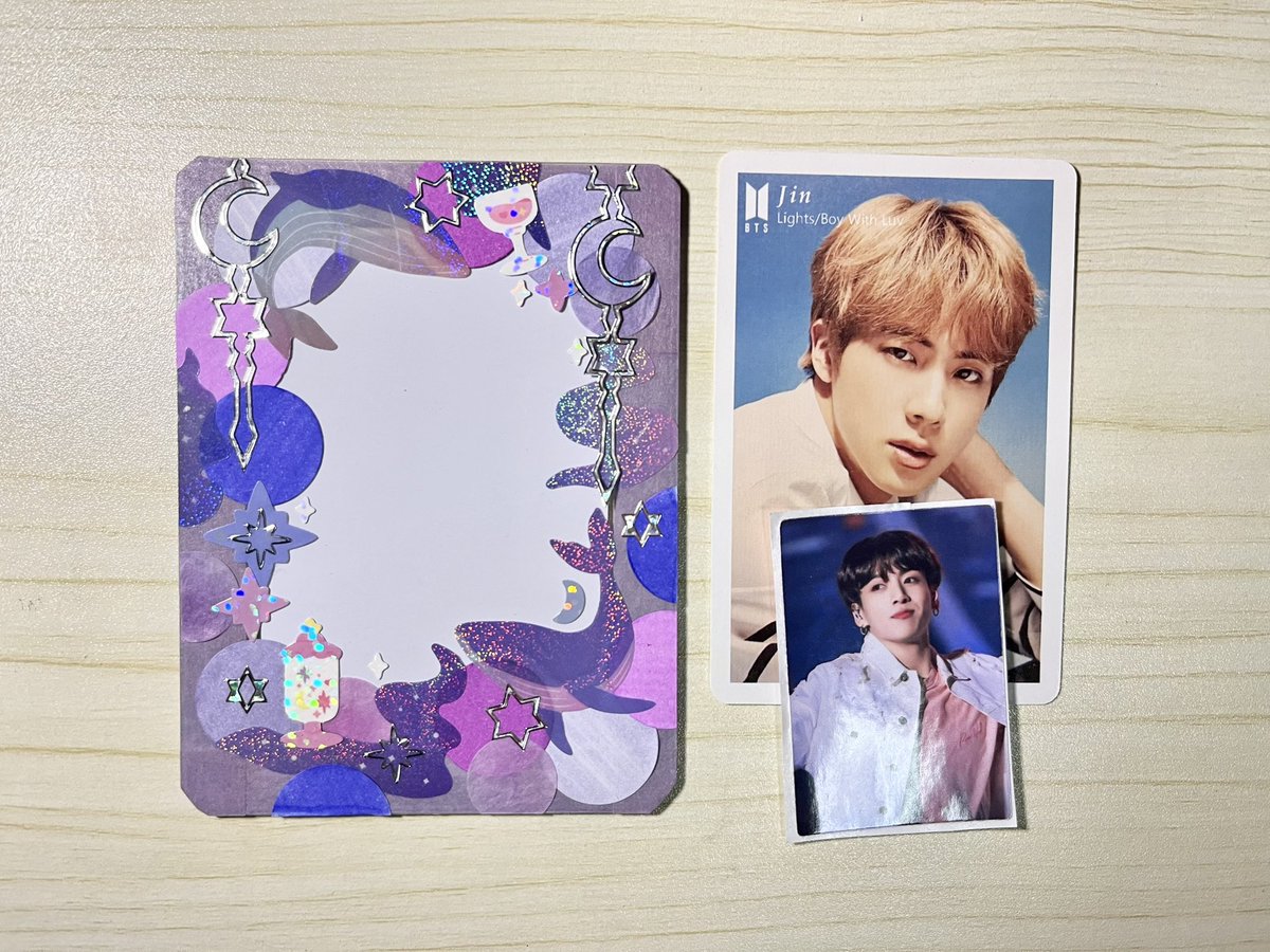 cookyjar94's tweet photo. ꒰ ✉️ @GminssisStudio • #GminssisStudioFeedbacks ꒱

late feedback for thank you for this toploader! love the purple whale sticker 💜 https://t.co/WDkFG9gB8r