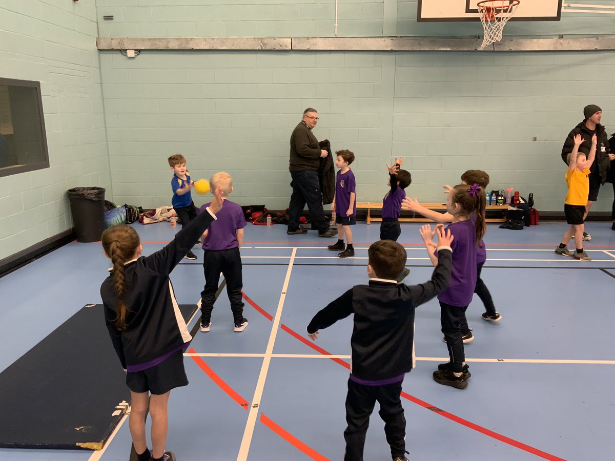 RunnymedeStEd's tweet photo. Well done to our matballers who took part in the @Liverpool_SSP KS1 Matball competition this morning. 5 wins from 6 games meant we qualified for the semifinals where we were just edged out, great effort and teamwork from all of our competitors. #RunnymedeSport #teamwork #matball https://t.co/hx0jjLpo3p