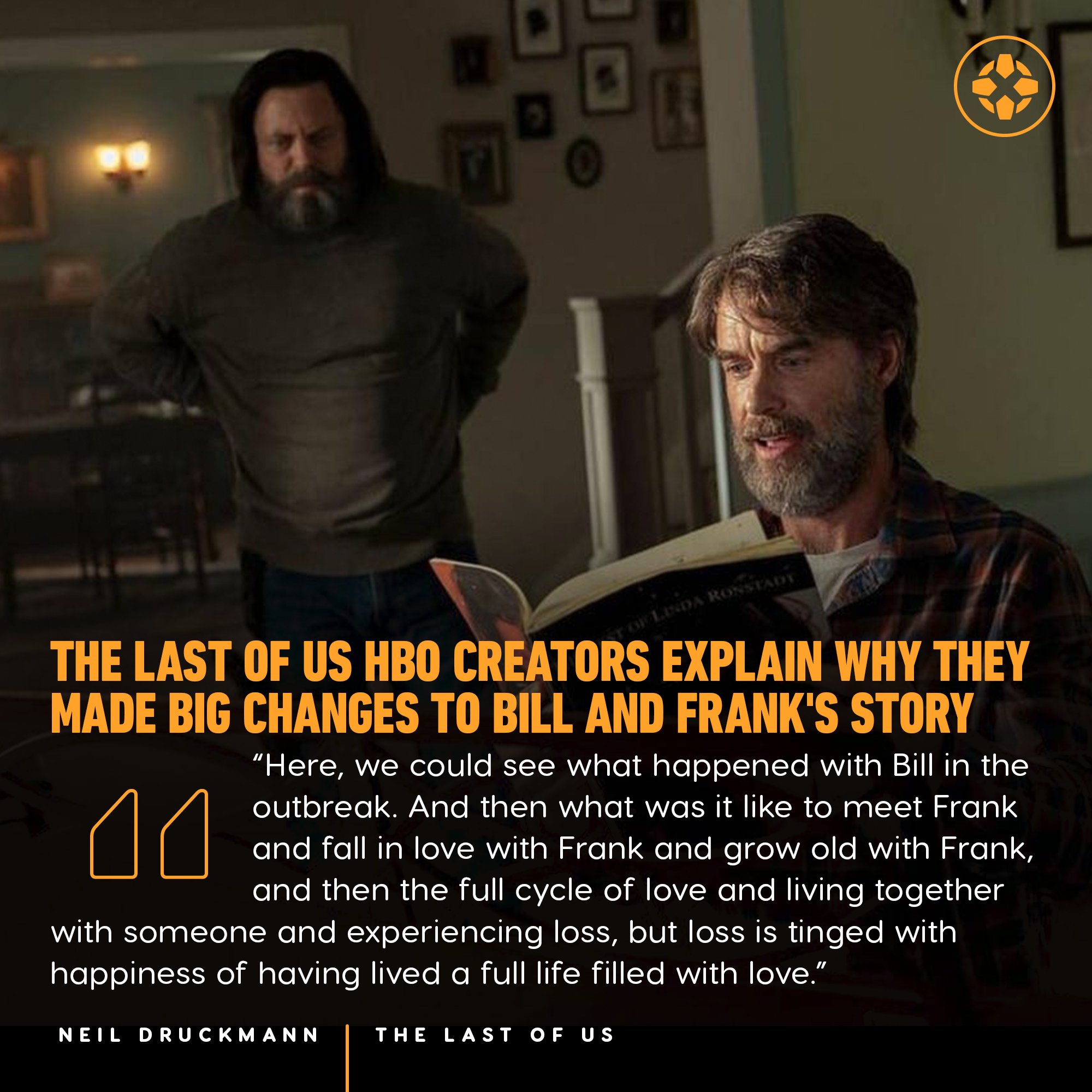 Neil Druckmann Explains Bill and Frank Changes on The Last of Us