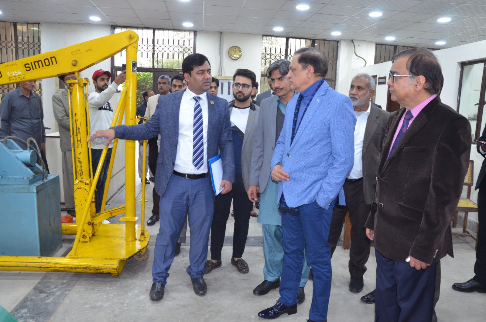 WAPDA on Twitter "Reviewing facilities at Central Material Testing Lab