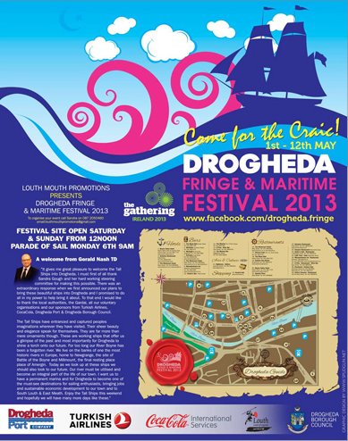 StephenDulla's tweet photo. 10 years ago, this May, we had the 1st Maritime Festival in Drogheda. Spudgun created the branding, maps, press advertising &amp; all the brochures - Spudgun has delivered for many local, national &amp; international festivals like the HAY Festival, Fleadh Cheoil na hÉireann &amp; many more https://t.co/FhEeNEgQlm