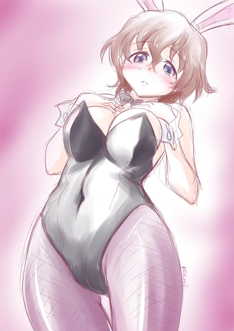 #GuP版深夜のお絵描き60分勝負#GuP版深夜のお絵描き60分勝負_20230130 バニ小梅～ 