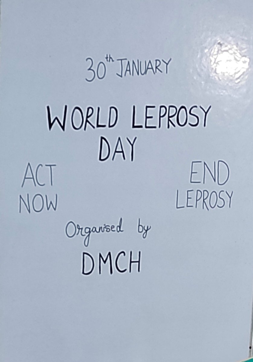 DMCHdiphu's tweet photo. #world_leprosy_day "Act Now, End Leprosy"
A public awareness programme was organised on the occasion of World Leprosy Day at DMCH Diphu by Deptt of Dermatology . 
@CMOfficeAssam 
@keshab_mahanta 
@PomiBaruah https://t.co/Zfp1U6rq7B