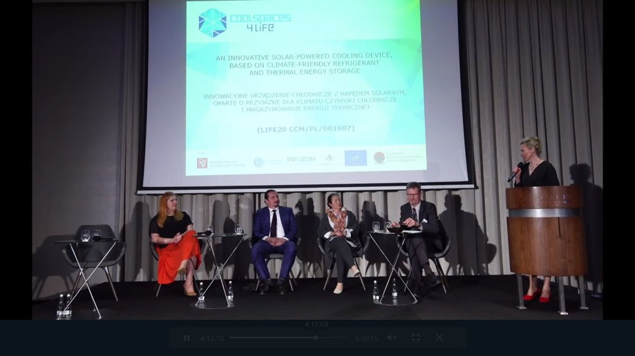 Coolspaces4LIFE's tweet photo. In June 2022, we participated in the LIFE Open Day at the National Fund for Environmental Protection and Water Management: 30th Anniversary of the LIFE Program in the EU. https://t.co/Cr6pMEerUe