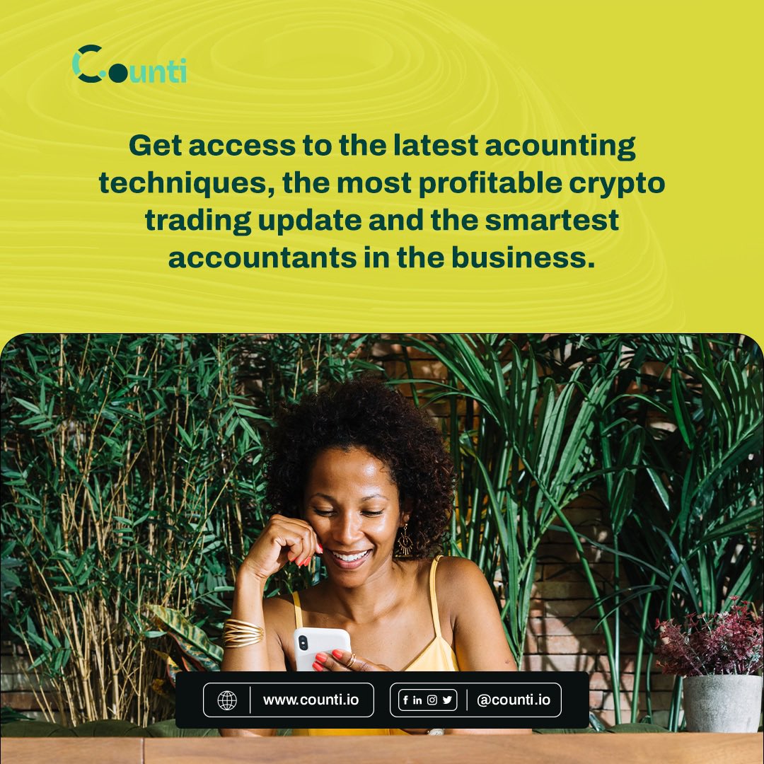 Counti_io's tweet photo. Master your winning trade habits in crypto through your financial records.

#counti
#Counti.io
#cryptoaccountingsimplified https://t.co/v6YjeEIsck