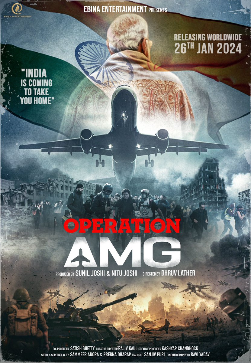 theFaizFazel's tweet photo. #HrithikRoshan's #Fighter will face clash on republic day of india 2024 by #OperationAMG https://t.co/t68bP0uIhG
