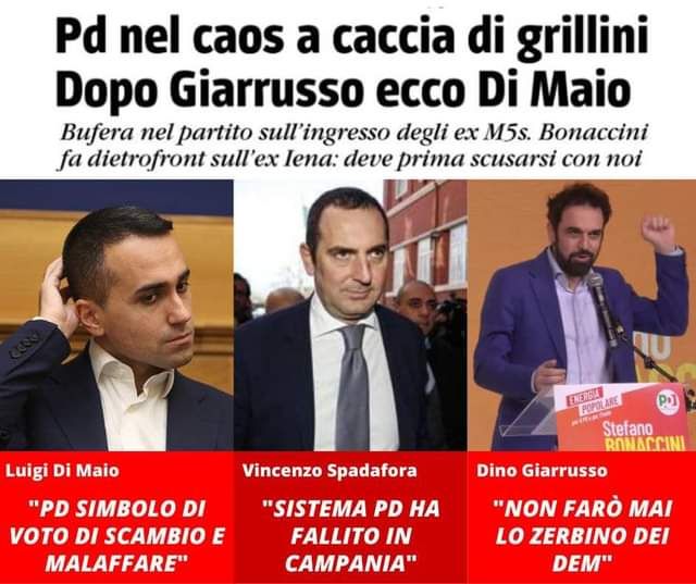 Gli acquisti del #PD per rilanciare il partito con #Bonaccini Segretario.

#primariePD #30gennaio #Giarrusso