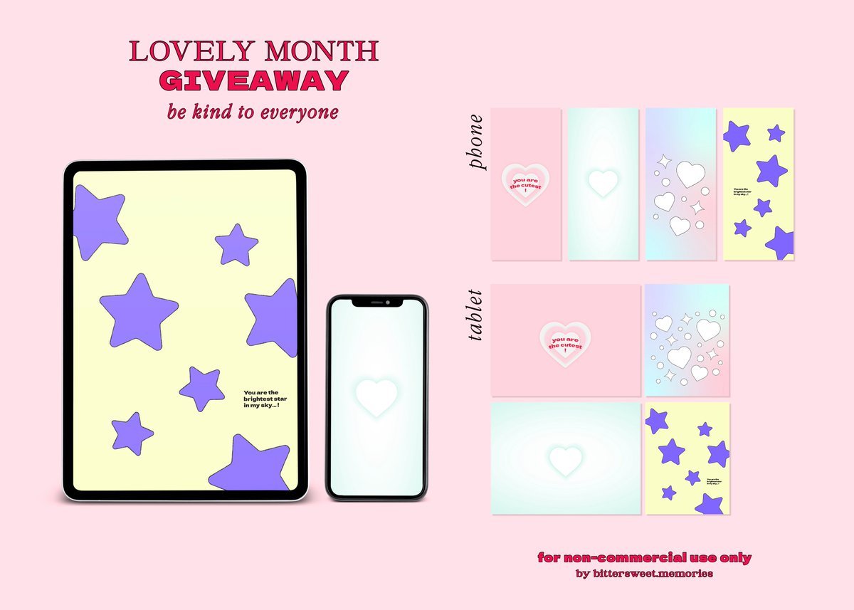 Pls rt &amp; share to your love ones~ 💝

♡ Background Giveaway ♡
เริ่มต้นเดือนแห่งความรักด้วยแบคกราวใหม่ๆที่แสนจะน่ารักกันค่ะ~ 

วิธีดาวน์โหลดอยู่ในเธรด 💖

#แจกวอลเปเปอร์ #แจก