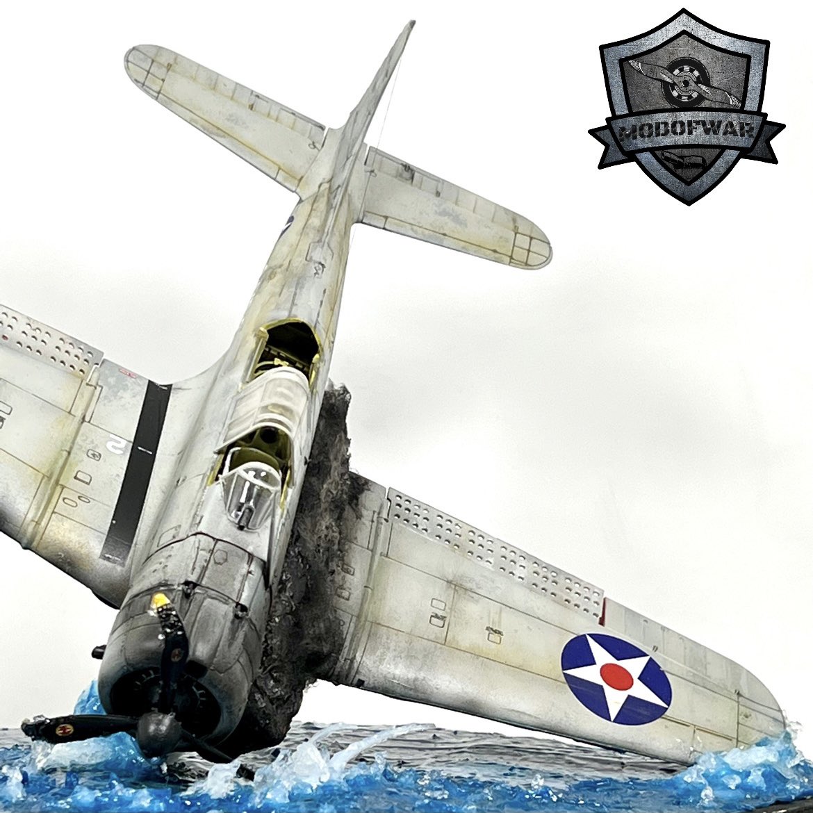 modofwar1's tweet image. 1:48 ölçek #academymodels SBD-1 Dauntless dioraması. İlk defa deniz yapmış oldum. #modofwar #scalemodels #diorama #ww2 #plastikmodel