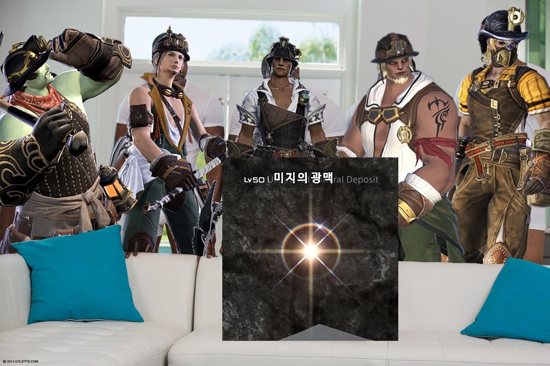 "도대체 누가 ET 1시에 광부로 채집함?"
"안녕하세요. 누입니다." (직역: 앗싸 ET 1시다!)