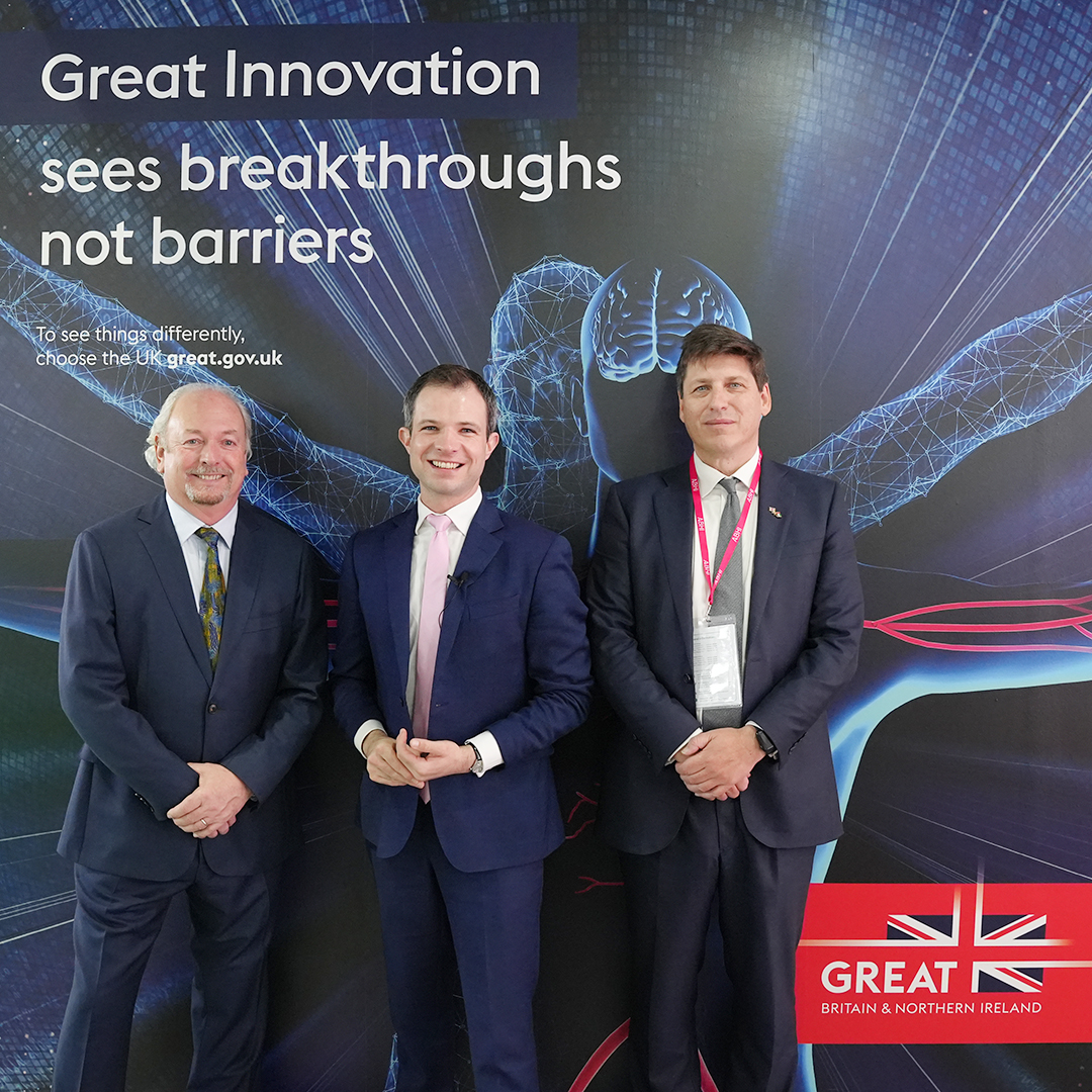 UK Department for Business and Trade MEaP (@tradegovukmeap) on Twitter photo GREAT to see UK Minister for Exports <a href="/AndrewBowie_MP/">Andrew Bowie</a> cut the ribbon to officially open the #UKPavilion at @Arab_Health which showcases the best of 🇬🇧 innovation in Healthcare and Life Sciences.
@tradegovuk
<a href="/UK_ABHI/">ABHI</a>
<a href="/ukinuae/">UK in UAE 🇬🇧🇦🇪</a>
<a href="/PMoodyFCDO/">Patrick Moody</a> GREAT to see UK Minister for Exports <a href="/AndrewBowie_MP/">Andrew Bowie</a> cut the ribbon to officially open the #UKPavilion at @Arab_Health which showcases the best of 🇬🇧 innovation in Healthcare and Life Sciences.
@tradegovuk
<a href="/UK_ABHI/">ABHI</a>
<a href="/ukinuae/">UK in UAE 🇬🇧🇦🇪</a>
<a href="/PMoodyFCDO/">Patrick Moody</a>