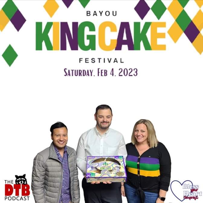 Checkout this bonus mini-episode for the Bayou King Cake Festival! You can listen on Apple, Google, Spotify, wherever you listen to podcasts, or the links below.

youtu.be/t8NY7bBCe_k

spotifyanchor-web.app.link/e/xm8238U7Zwb

To sign up, follow the link below!
bit.ly/3HGz8B4