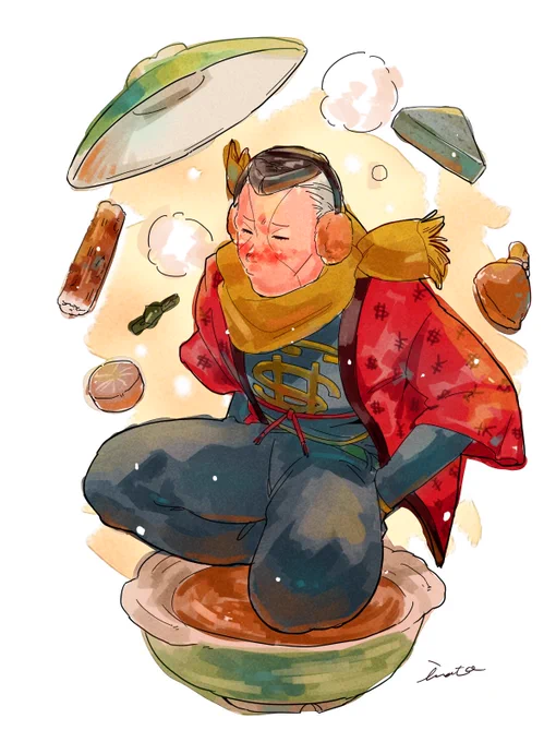 私が昔描いていたらしいめちゃくちゃいい絵 