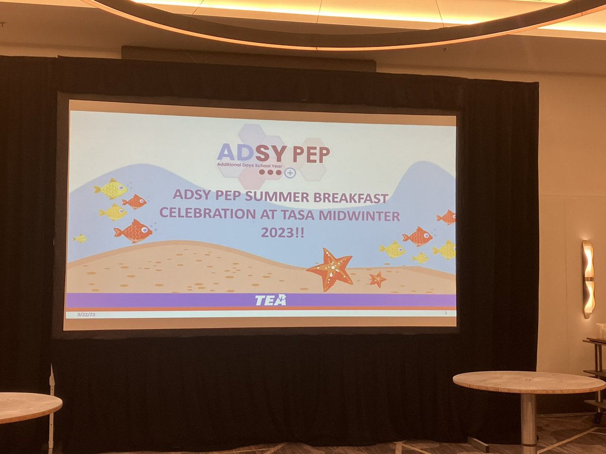 alexandersc95's tweet photo. ADSY PEP districts…be sure to stop by this morning for a hot breakfast and a little treat. At the Marriott across from the Convention Center until 9am. #TCWSE2023 #TASA2023 https://t.co/Jic8onetdi