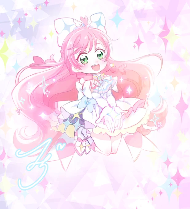 液タブに慣れようシリーズ前回と対になるようなイメージでプリズム描きましたTHE大人しそうヒロインって感じの雰囲気がとてもやわらかでいいですよね現状殆ど内面は伺えない状況なのでどんな子なのか楽しみです 