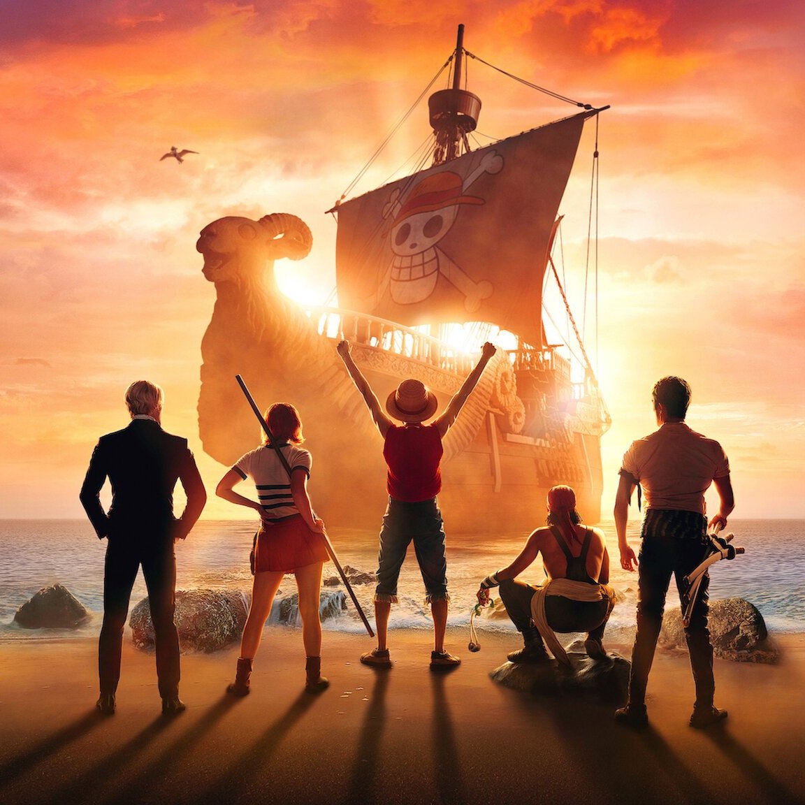 allocine's tweet photo. C'est officiel, la série en live-action de One Piece débarquera en 2023 sur Netflix ! https://t.co/GluSZjB5EL