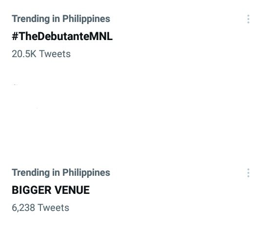 Llexynn's tweet photo. Come on!! Can you feel our pain? 😅 bigger venue or day 2 pls 😍😂 a lot of us here in 🇵🇭 want's to see you two😭😥
@cdmentph @AngelssBecky @srchafreen @GAPtheseries 

#TheDebutanteMNL #TheDebutanteMNLDay2 #BiggerVenueForFreenbecky #GapWorldDomination https://t.co/WB8RCv8iNC