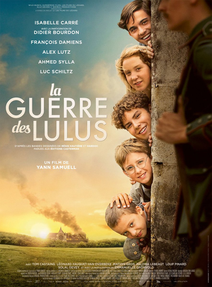 LouysRobin's tweet photo. Exemple typique du film que tes grands parents qui n'y connaissent rien en cinéma vont t'emmener voir le week-end parce que c'est dans un cadre qu'ils connaissent et qui les rassurent.
Mais ça n'empêche pas #LaGuerreDesLulus d'être un mignon petit film plein de bons sentiments. https://t.co/0C40KoqUjN