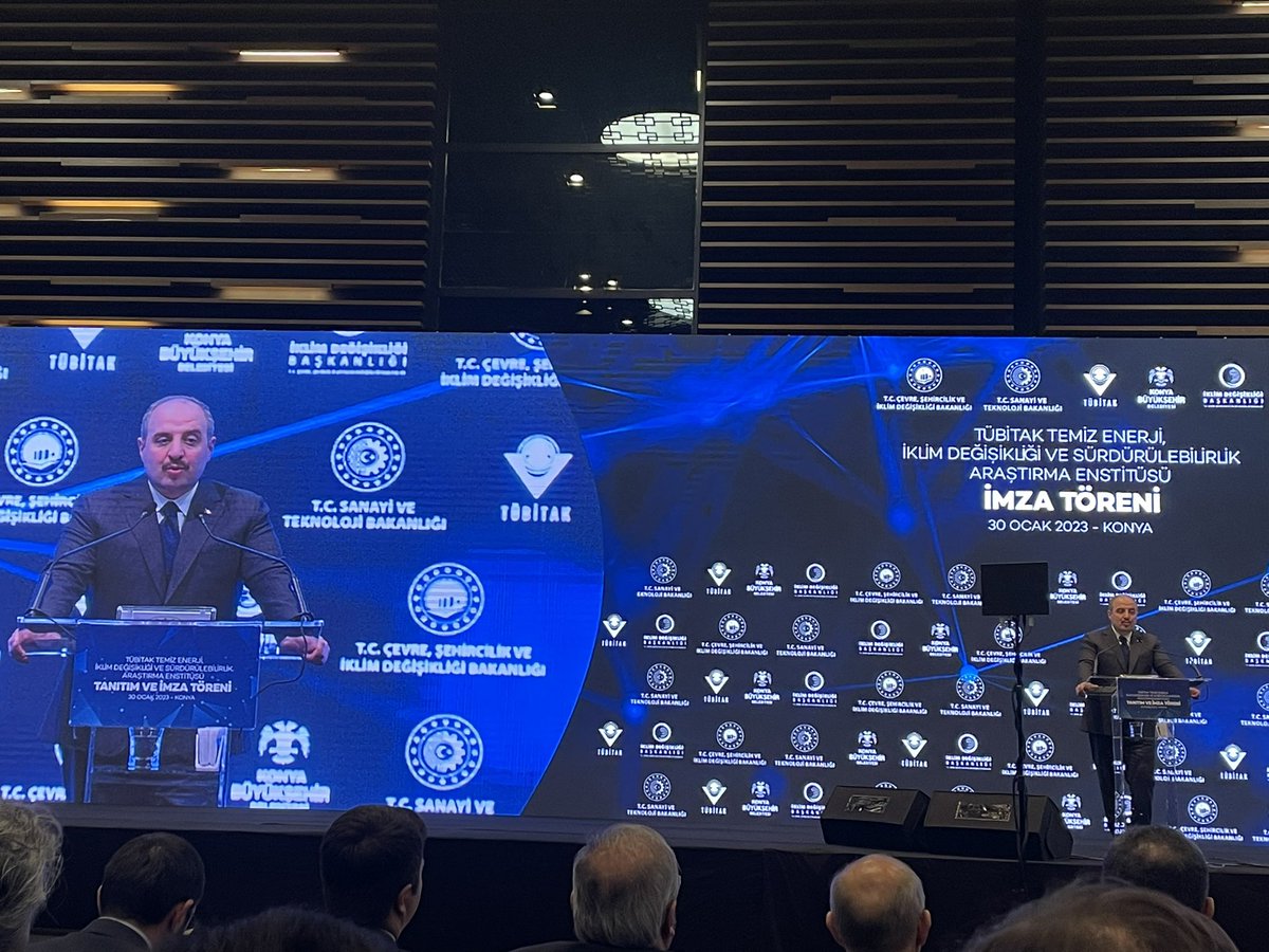 bilgehannas's tweet photo. TÜBİTAK Temiz Enerji İklim Değişikliği ve Sürdürülebilirlik Araştırma Enstitüsü Açılışı ve İmza Töreni #Konya da yapıldı
🌎
Konya Teknik Üniversitesi #KTUN Çevre Mühendisliği Bölümü olarak Enstitünün Konya da kurulmasından memnunuz ve etkin bir paydaşı olacağız  💦☀️#Tübitak https://t.co/i44xkbZ25K