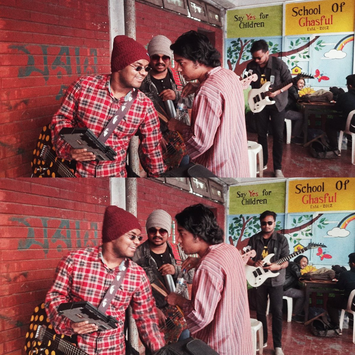nivaniya_'s tweet photo. Before we took the stage 🤟 https://t.co/oY0RZkWZN1