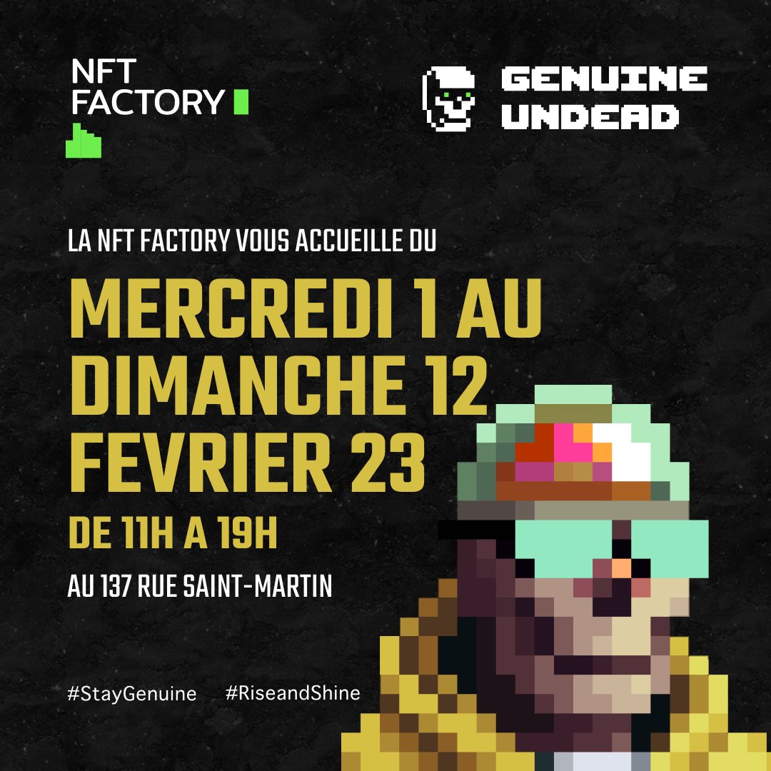 youthndour's tweet photo. @Liquidity_Art @tMAIS0N @Dctr_Boom @TaoKoltes the French GU team has paid and organized this event in Paris just in front of the musée d’art moderne Beaubourg shout out https://t.co/CIS0fjd6aP