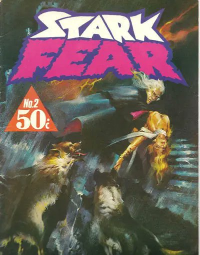 DVD_Daddy's tweet photo. Stark Fear #2 (70's) #Memories #comicbooks #ComicArt  #70s  #illustration #AussieComics #horrorcomics #horror  #comicbookcover #HorrorCommunity #HorrorArt  #Retro https://t.co/pk6dK5elUv