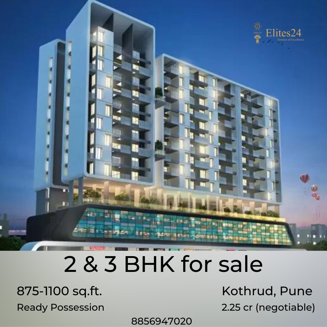 2 &amp; 3 BHK for resale in Kothrud's most loved location, walk away from Karishma chawk.

#resale #kothrud #kothrudpune #kothrudkar #kothrudproperties #kothrudrealestate #puneproperty #pune
