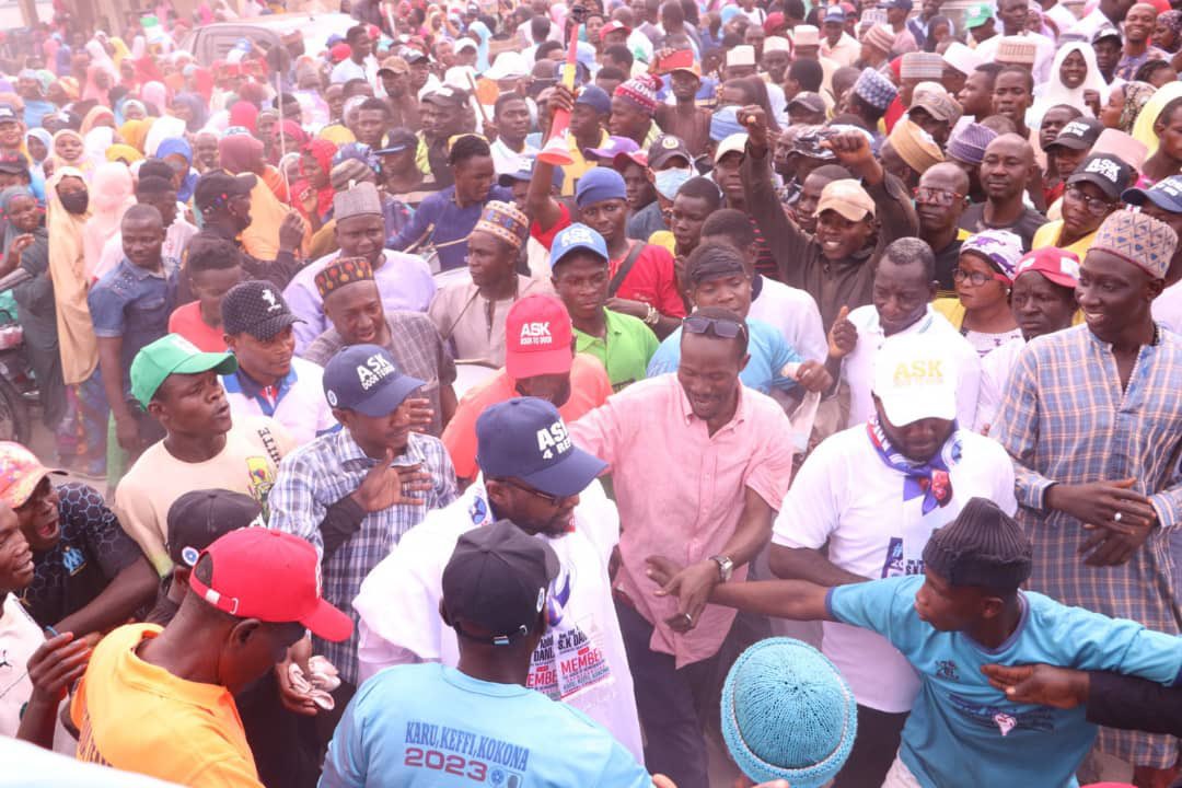 ASKLazoski's tweet photo. On the 28th of January, 2023 I flagged off my House of Representatives campaign in Kofar Hausa Square, Keffi. It was indeed a pleasure to be received by a mammoth crowd of supporters and well wishers. https://t.co/zFuKMkF8TE