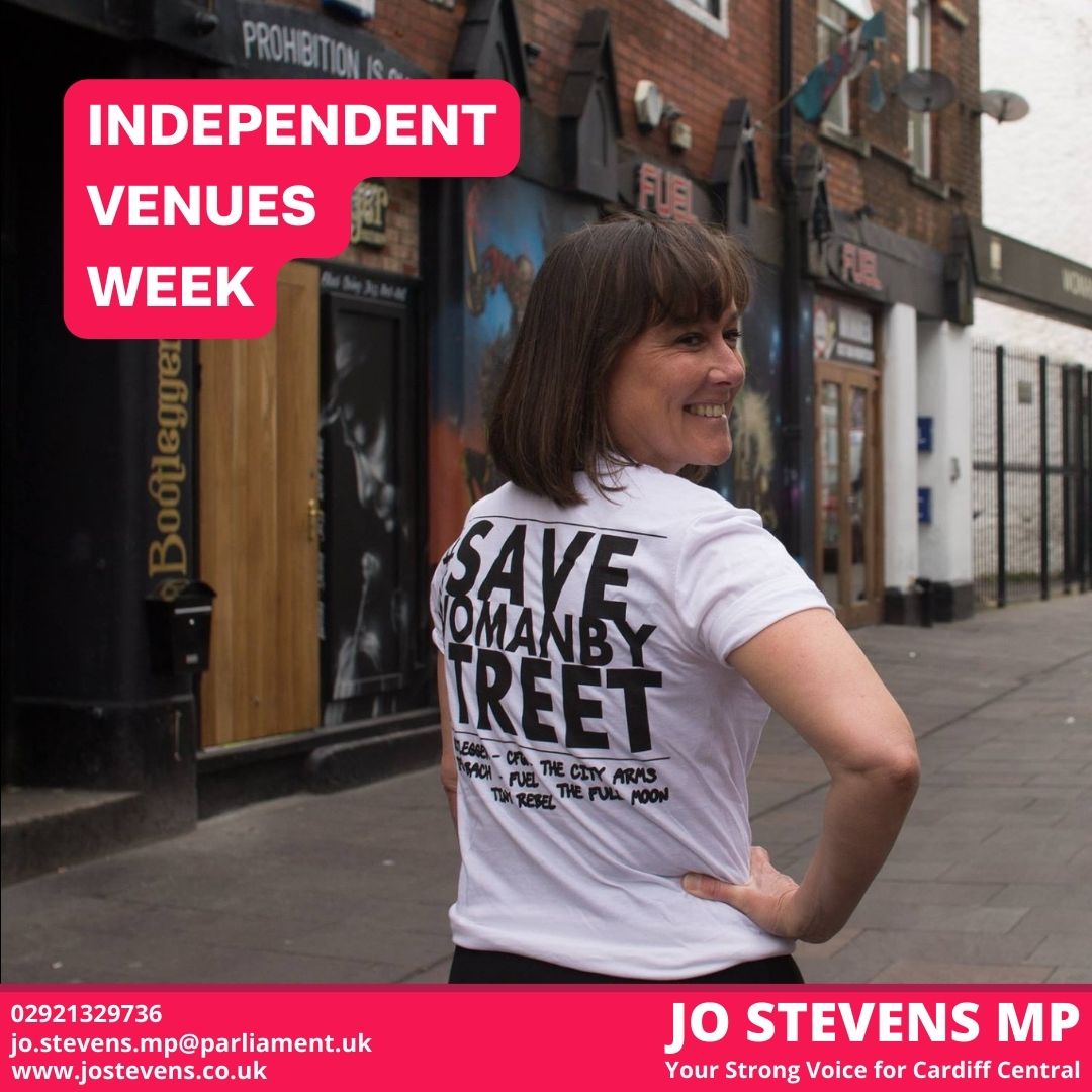 JoStevensLabour's tweet photo. #CardiffCentral is a vibrant hub for live music. I am proud to have worked alongside campaigners to save #WomanbyStreet and ensure that our independent music venues have a thriving future ahead.

#IndependentVenuesWeek #IVW23 https://t.co/33NX3ECLkQ