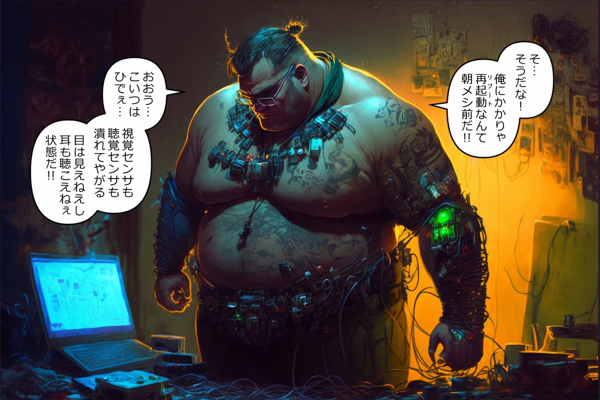 捨てられたアンドロイドの女の子を幸せにする話🦾

🔌💡🛠️その7🛠️💡🔌

#ガラテアプリクエル #midjourney 
 #AIart #Nijijourney #ツイッタSF #マンガが読めるハッシュタグ #漫画が読めるハッシュタグ 
